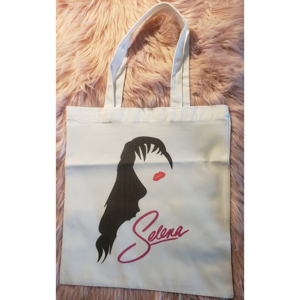 Selena Canvas tote bag